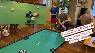 GOODLYSPORTS Golf Pool Indoor Family Game, fun for hours! #pool #golf #indoorgames