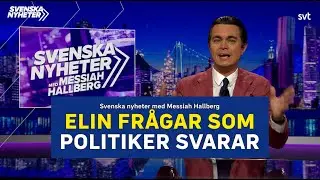 Elin frågar som politiker svarar – Svenska nyheter (S16 EP12)