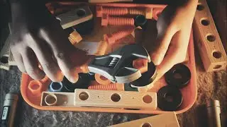 TOY ASMR Assemble the bolt nut with a toy screwdriver (No Talking)