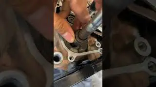 Tips for installing a motorcycle kick starter shaft #wave #wave125 #wave125i