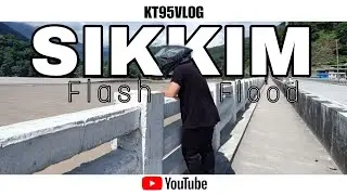 SIKKIM FLASH FLOOD 🌊🌊 The view of after flash flood 🌊🌊
