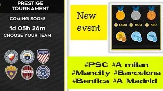 New event DLS 22 | Prestige tournament dls 22 |  September