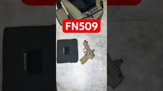 Padded Pistol Pouch Fit Test: FN509 #fn509 #tactical