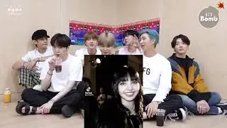 BTS REACTION TO Blackpink 2023 Tiktok Edits Compilation PT2
