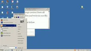 Copy Data from multiple  files  to one file using Cmd prompt