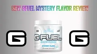 G-FUEL MYSTERY FLAVOR REVIEW! GFUEL NEW FLAVOR! GFUEL MYSTERY FLAVOR TASTE TEST!