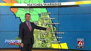 Central Florida soaked during severe weather day