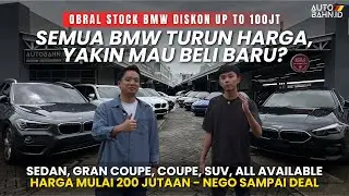 CUCI GUDANG SEMUA STOCK BMW, HARGA MULAI 200JUTAAN. Siap nego sampe deal!