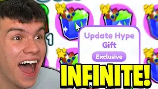 *NEW METHOD* HOW TO GET INFINITE UPDATE HYPE GIFTS In Roblox Pet Simulator X!