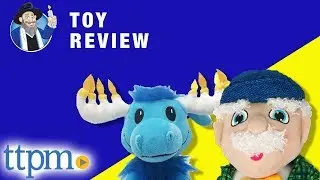 Mitzvah Moose Plush and Ask Papa Talking Jewish Grandfather Doll from Monkeybar