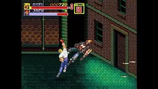 Streets of Rage 2 (Genesis) Beta version