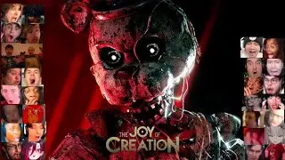 Gamers Reaction to Jumpscare in The Joy of Creation Remake 