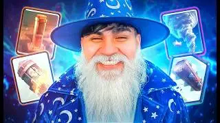 USEI APENAS FEITIÇOS PARA AMASSAR MEUS OPONENTES Na BUSCA DO TOP GLOBAL NO CLASH ROYALE💀