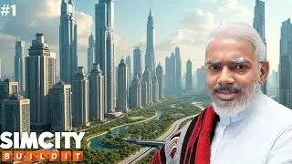 BUILD MY NEW CITY 🌆||SIM CITY SIMULATOR GAMEPLAY||