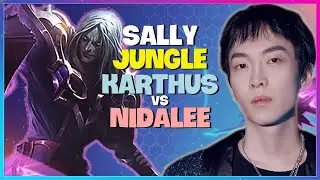 Sally's UNSTOPPABLE Challenger Karthus Jungle Masterclass Engsub