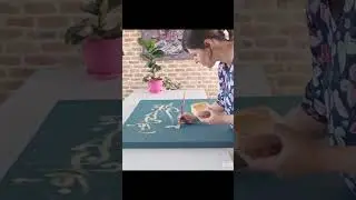 #acrylictechniques #art #acrylicwork #acrylicpaintng