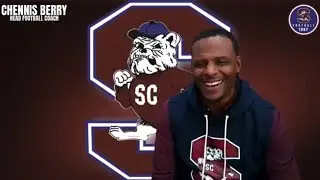 MEAC Football Champion & Coach of the Year Chennis Berry Head Coach of South Carolina St