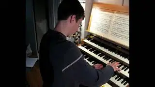 Johann Sebastian Bach: Ausschnitt aus 1. Satz der Triosonate in Es-Dur BWV 525