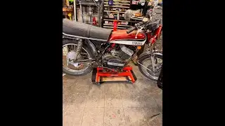 Реставрация и разборка Yamaha RD350