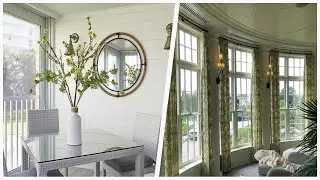 75 Porcelain Tile And Gray Floor Sunroom Design Ideas You'll Love 😊
