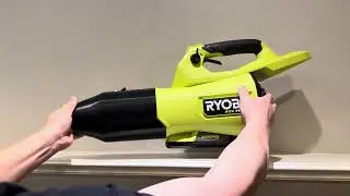 ArloCatcher Car Drying Nozzle and Gutter cleaning Kits for Ryobi 40V 800 CFM Whisper leaf blower