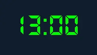 13 Minute Timer Digital | 13 Minutes Countdown Digital