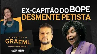 A FARSA DESMASCARADA: Cristina Graeml REVELA a verdade sobre a guerra no Rio / FALANDO ABERTAMENTE