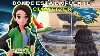 DONDE ESTA LA FUENTE CLAWITZER en POKEMON LEYENDAS ZA