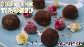 HIGH-PROTEIN Tiramisu KETO Energy Balls With NO SUGAR | VERY SIMPLE!!!