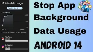 How to Stop App Background Data Usage in Android 14
