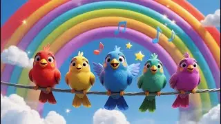 Rainbow Birds &ndash; A Fun Way to Learn Colors | Color Song for Kids | Preschool Learning Video