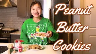 Easy Peanut Butter Cookies (Only 3 Ingredients!) | Day 4 of My 2025 Christmas Cookie Marathon