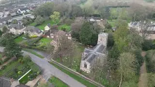 Alwaton Church, Peterborough by Drone 09.04.2023