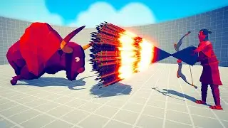 GIANT BISON vs EVERY GOD - Totally Accurate Battle Simulator TABS