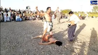 Ghullam Hussain Pathan Challenge fighting Sport Kushti Malakhro