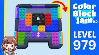 Color Block Jam Level 979 Solution Walkthrough