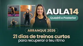 PERNAS DE FERRO! O Treino de Quadríceps e Posterior que as Mulheres Amam - DIA 14 ARRANQUE 2026