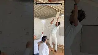 Backbencher become a teacher and his last day😂 #dhoom4vines #funnyshorts #fun #backbencher #viral