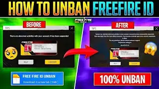 How To Unban Free Fire ID | Free Fire ID Unban Kaise Kare | Free Fire ID Unban Trick