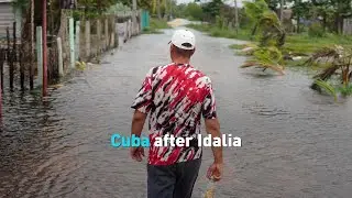 How was Cuba affected by Idalia?