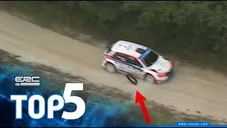 Top 5 Moments | ERC IV. Rally Hungary 2023