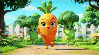 The garden parade 🥕🥕🥕|| for kids nursery rhymes song little kids 