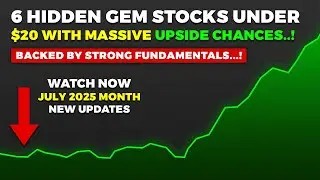 5 Hidden Gem Stocks Under $20 With Huge Pumping Potential! Don't Miss