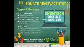 Equate Review Center Courses Offer