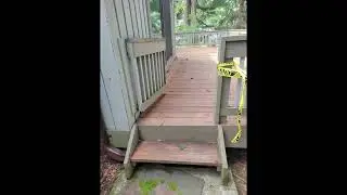 HH7 Demolition of large deck 7 24 23 -