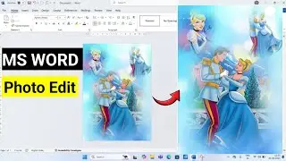 Photo Edit in Microsoft Word | ms word me photo edit karna sikhe bilkul naya tariko se || Edit Photo