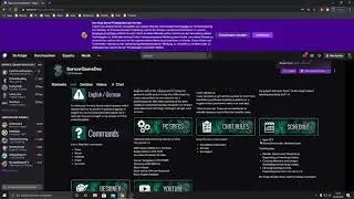 How to align twitch panels in a straight form or order