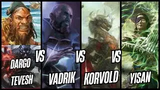 Dargo/Tevesh vs Vadrik vs Korvold vs Yisan - Final do Closed Beta - Commander 500