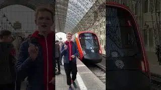 Новый поезд для МЦД 4- сотая Иволга 4.0 &laquo;Чёрная Мамба&raquo; #москва #мцд #иволга #электричка