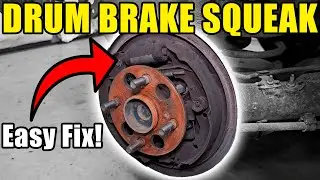 Rare Brake Squeak Fixed! How to Clean and Adjust Drum Brakes